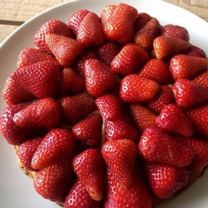gâteau fraises recette healthy 1