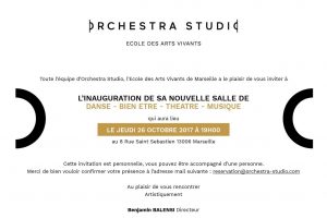 Inauguration du nouveau site d'Orchestra Studio Marseille