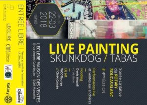 rotary live painting marseille